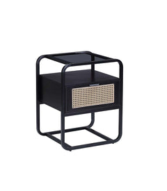 Mesa auxiliar rectangular Colson con 1 cajón