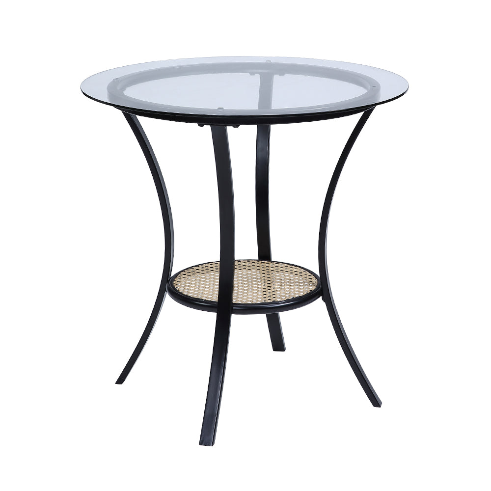 Juego de mesa y sillas redondas Colson de 24" de diámetro, 3 piezas