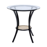 Juego de mesa y sillas redondas Colson de 24" de diámetro, 3 piezas