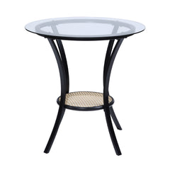 Juego de mesa y sillas redondas Colson de 24" de diámetro, 3 piezas