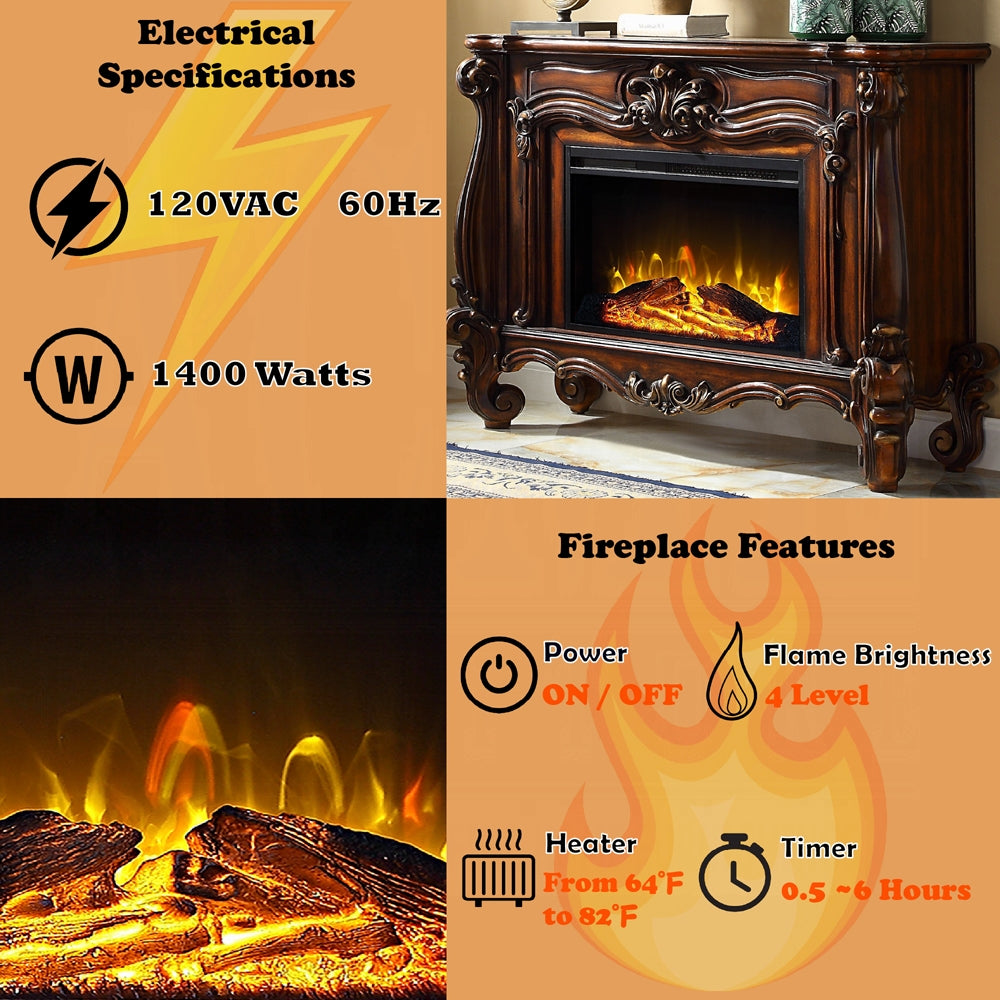 Versailles 47"L Electric Fireplace