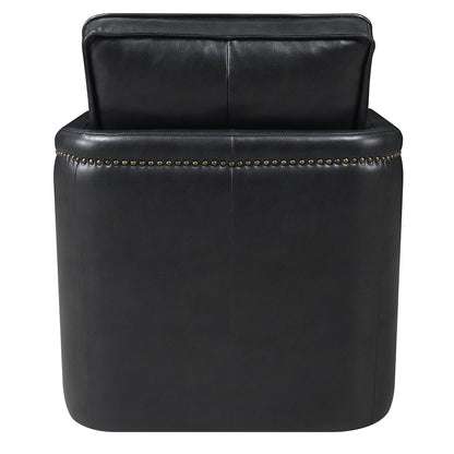 Silla decorativa Rocha de 30" de ancho con asiento giratorio