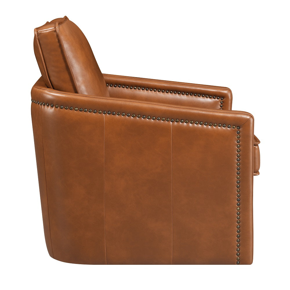 Silla decorativa Rocha de 30" de ancho con asiento giratorio