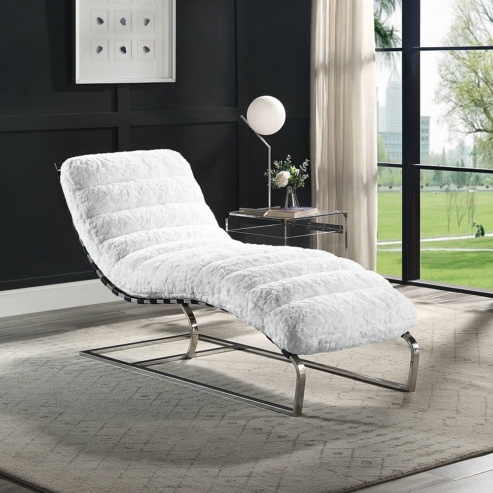 Chaise longue con cojines extraíbles Qortini