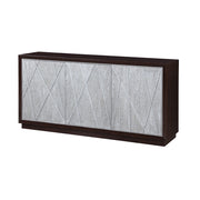 Gabinete consola rectangular Geranio de 68"L