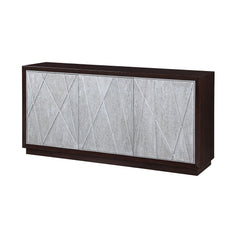 Gabinete consola rectangular Geranio de 68"L