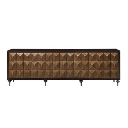 Diya 88"L Rectangular Console Cabinet