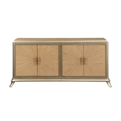 Gabinete consola rectangular Dodie de 73.46 "de largo