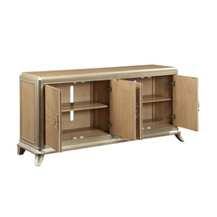 Gabinete consola rectangular Dodie de 73.46 "de largo