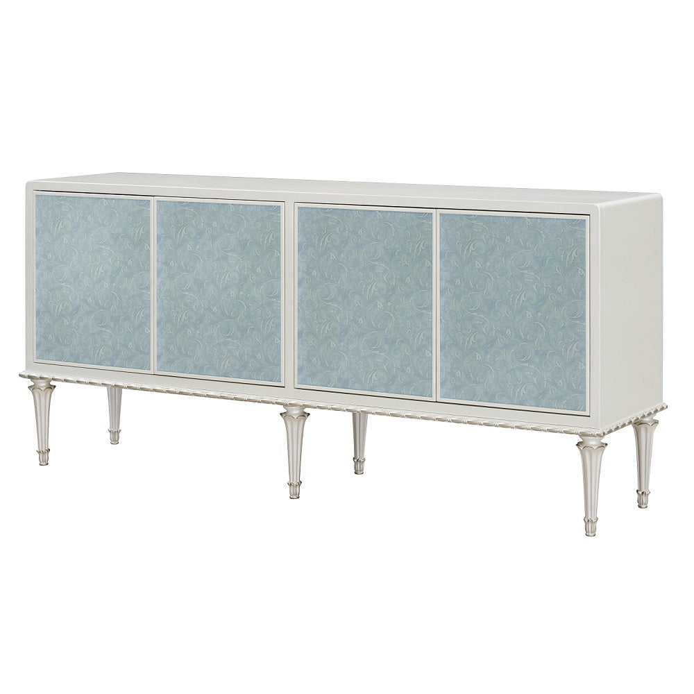 Gabinete consola rectangular Ansaldo de 77 "de largo