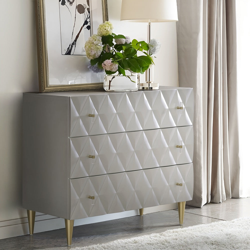 Consola rectangular Anson de 36,49" de largo