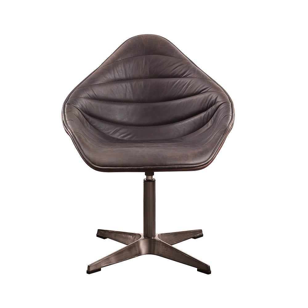 Sillón Pipino de 27" de ancho con acento bouclé y base giratoria
