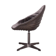 Sillón Pipino de 27" de ancho con acento bouclé y base giratoria