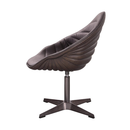 Sillón Pipino de 27" de ancho con acento bouclé y base giratoria