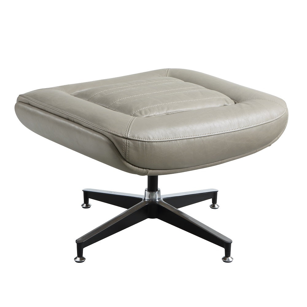 Piran 24"W Boucle Ottoman