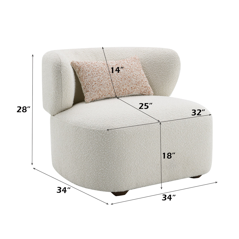 Darius Accent Chair w/Pillow