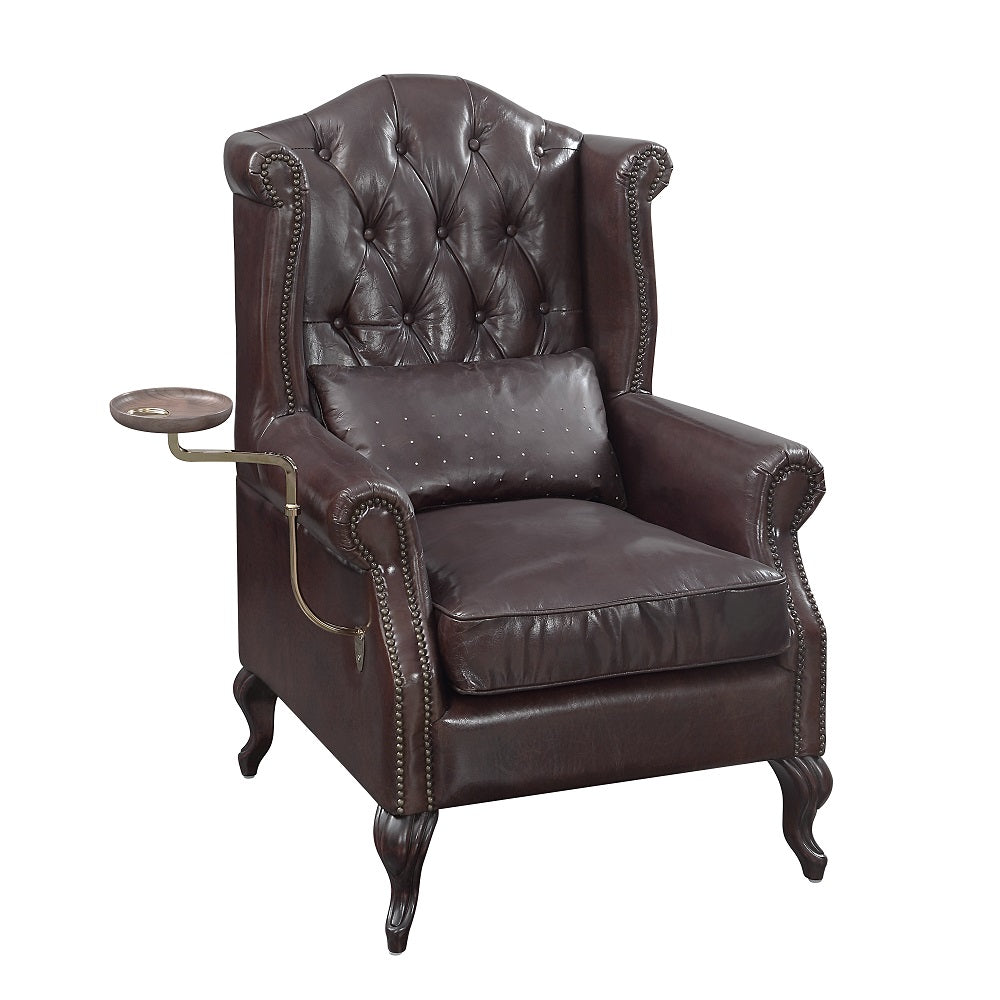 Silla decorativa Pino Boucle de 34" de ancho