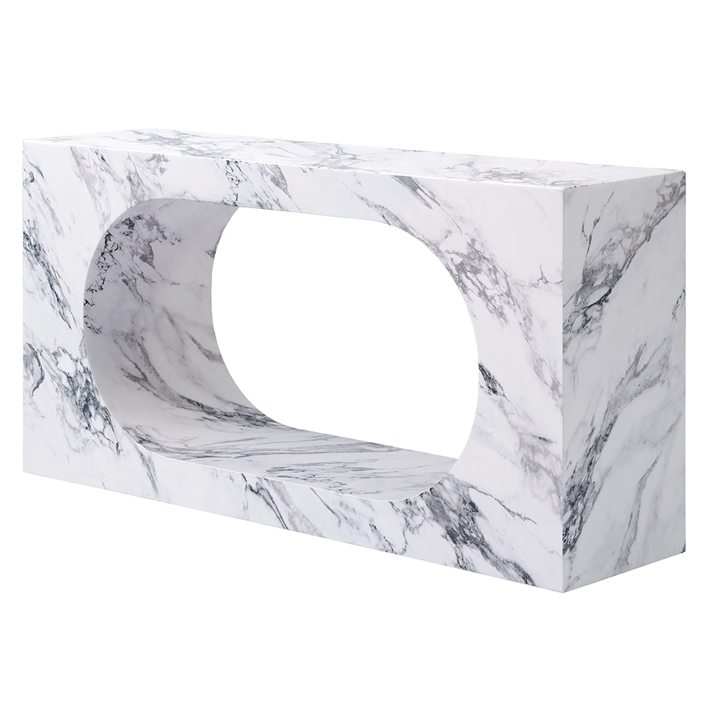 Mesa consola rectangular Fritzy de 59" de largo