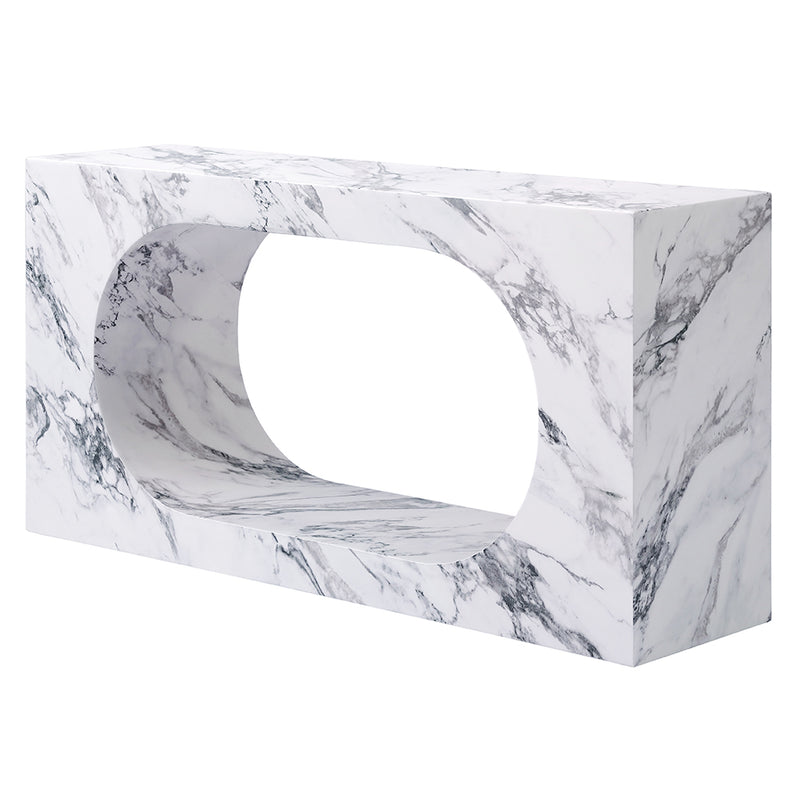 Mesa consola rectangular Fritzy de 59" de largo