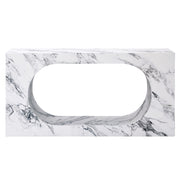 Mesa consola rectangular Fritzy de 59" de largo