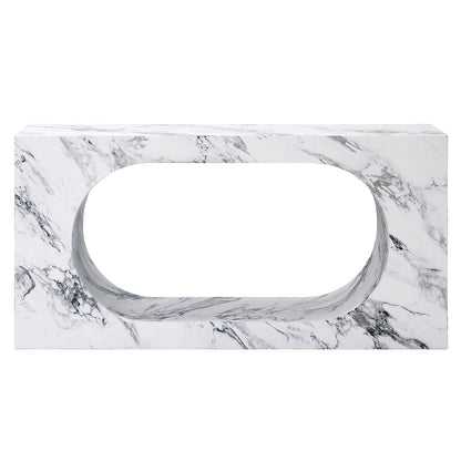 Mesa consola rectangular Fritzy de 59" de largo