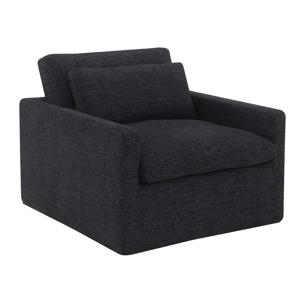 Silla giratoria Frederick con almohada