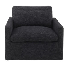 Silla giratoria Frederick con almohada