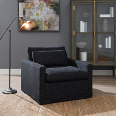 Silla giratoria Frederick con almohada
