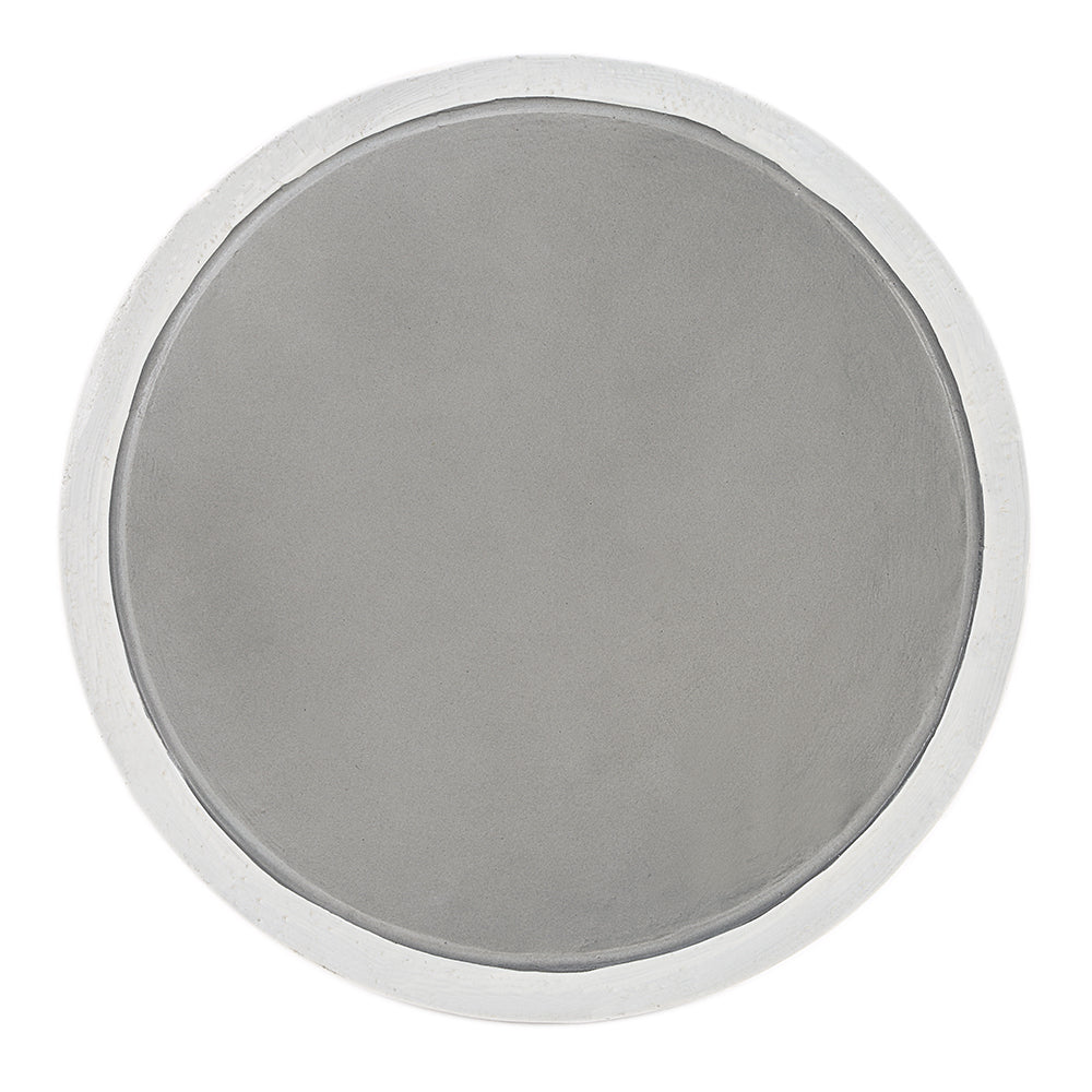 Mesa decorativa redonda Dylana de 14" de diámetro