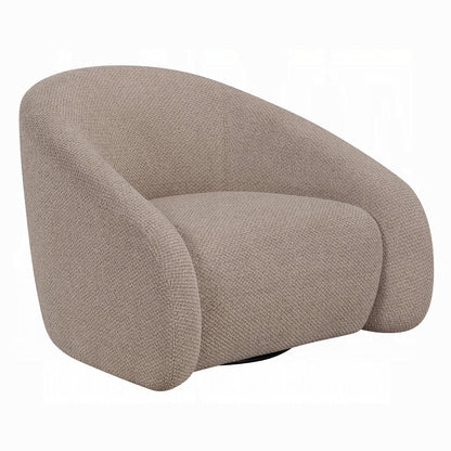 Zoey Accent Chair w/Swivel - Latte Linen