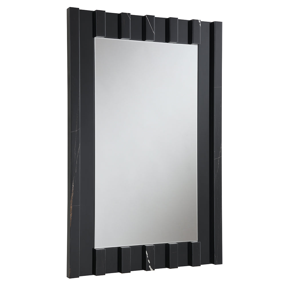 Espejo decorativo rectangular Drisana de 47" de alto