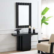 Espejo decorativo rectangular Drisana de 47" de alto