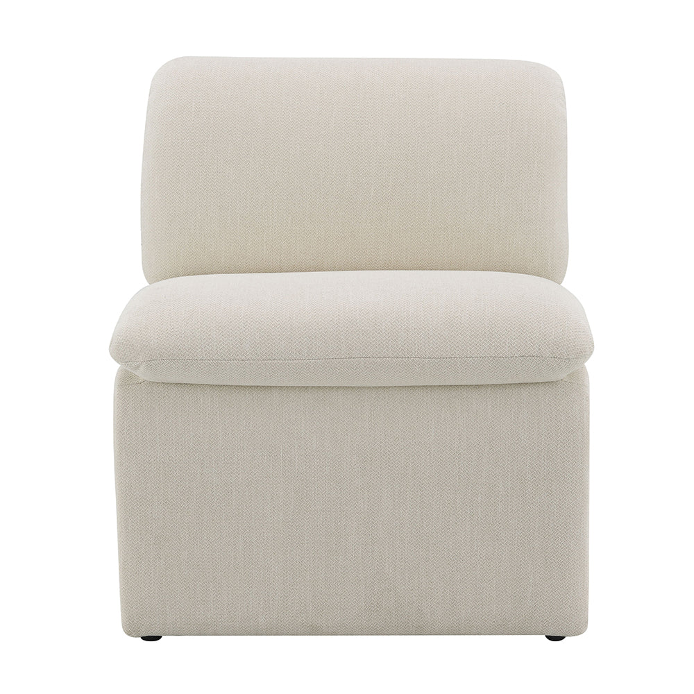 Jaeda Accent Chair - Ivory Boucle