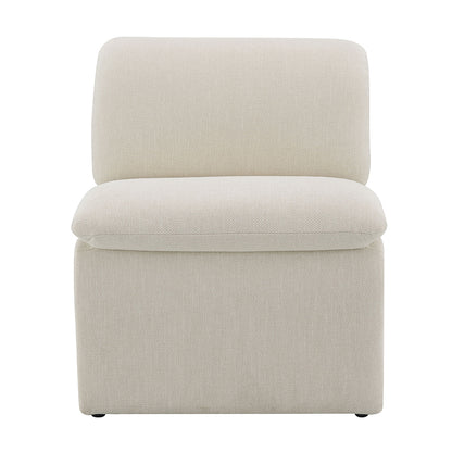 Jaeda Accent Chair - Ivory Boucle
