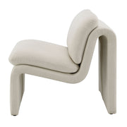Jaeda Accent Chair - Ivory Boucle