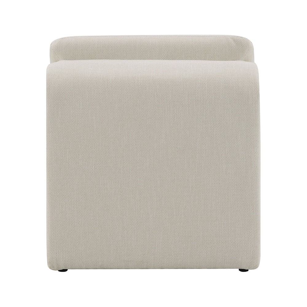 Jaeda Accent Chair - Ivory Boucle
