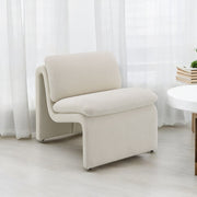 Jaeda Accent Chair - Ivory Boucle