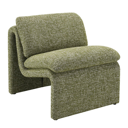 Jaeda Accent Chair - Green Boucle