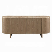 Markku Console Table w/Natural Marble