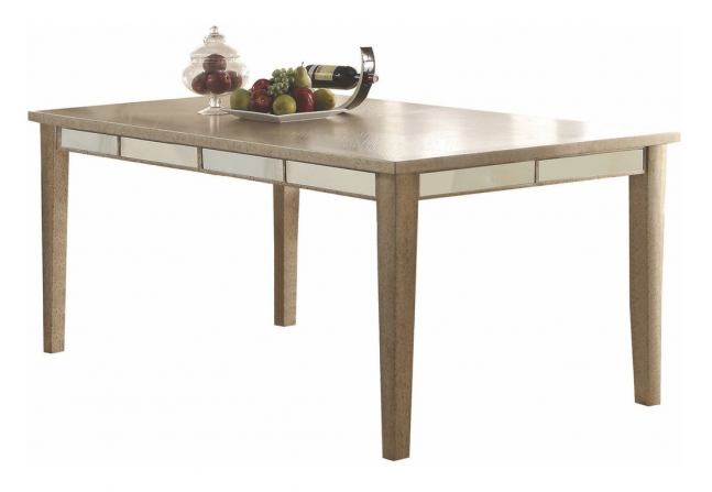 Mesa de comedor antigua blanca Voeville
