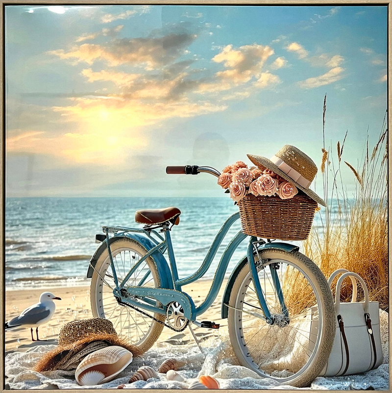 Seaside Journey Gloss Canvas in Frame