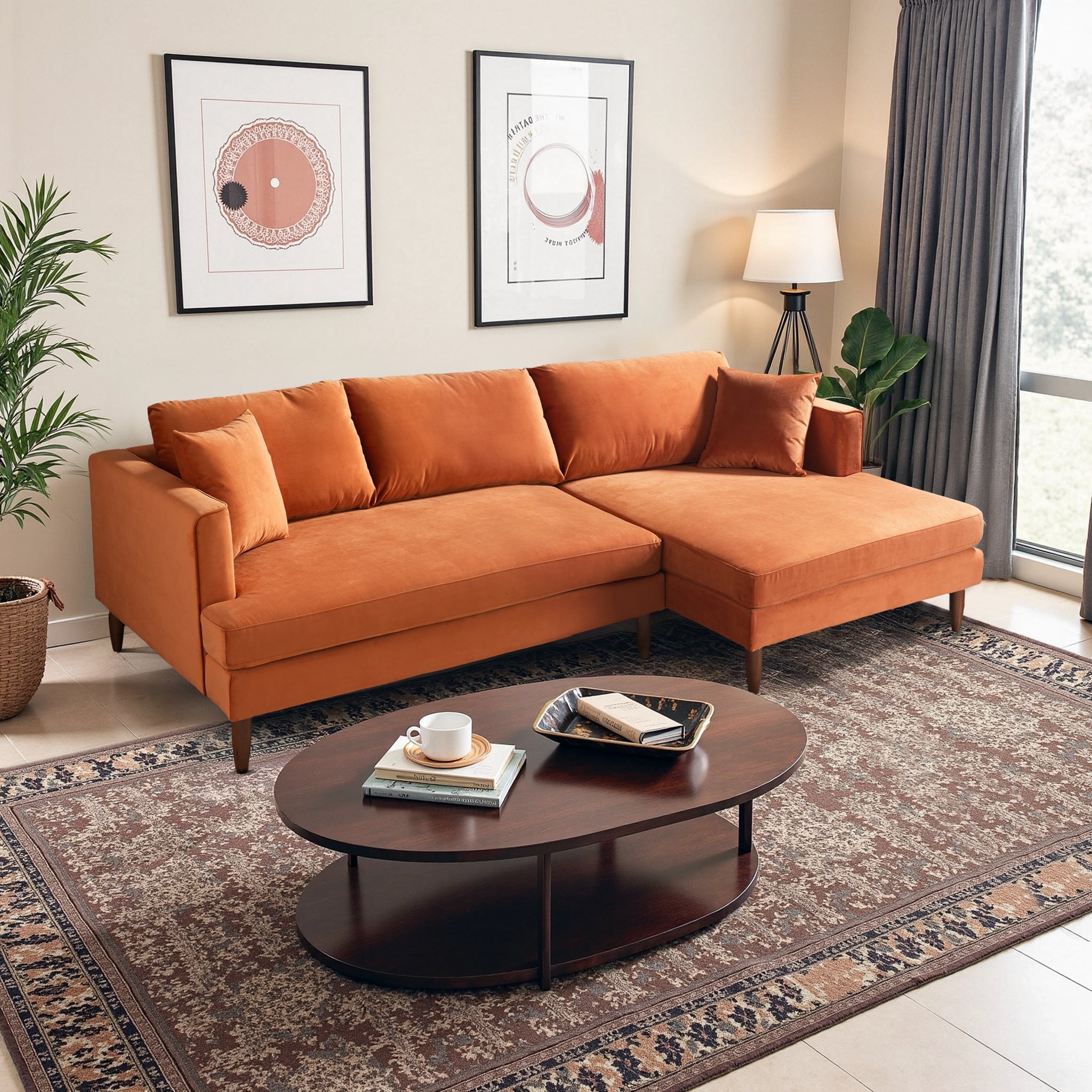 Ashcroft Imports Blake Sectional Sofa - Thumbnail 3
