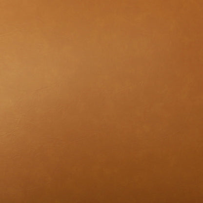 Silla giratoria Callan - Cuero vegano color canela