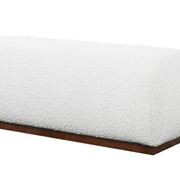 Banco Kelvin Ivory Boucle