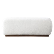 Banco Kelvin Ivory Boucle