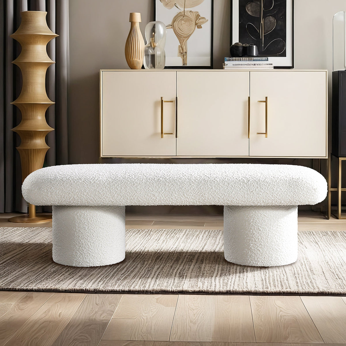 Banco Randolph Ivory Boucle