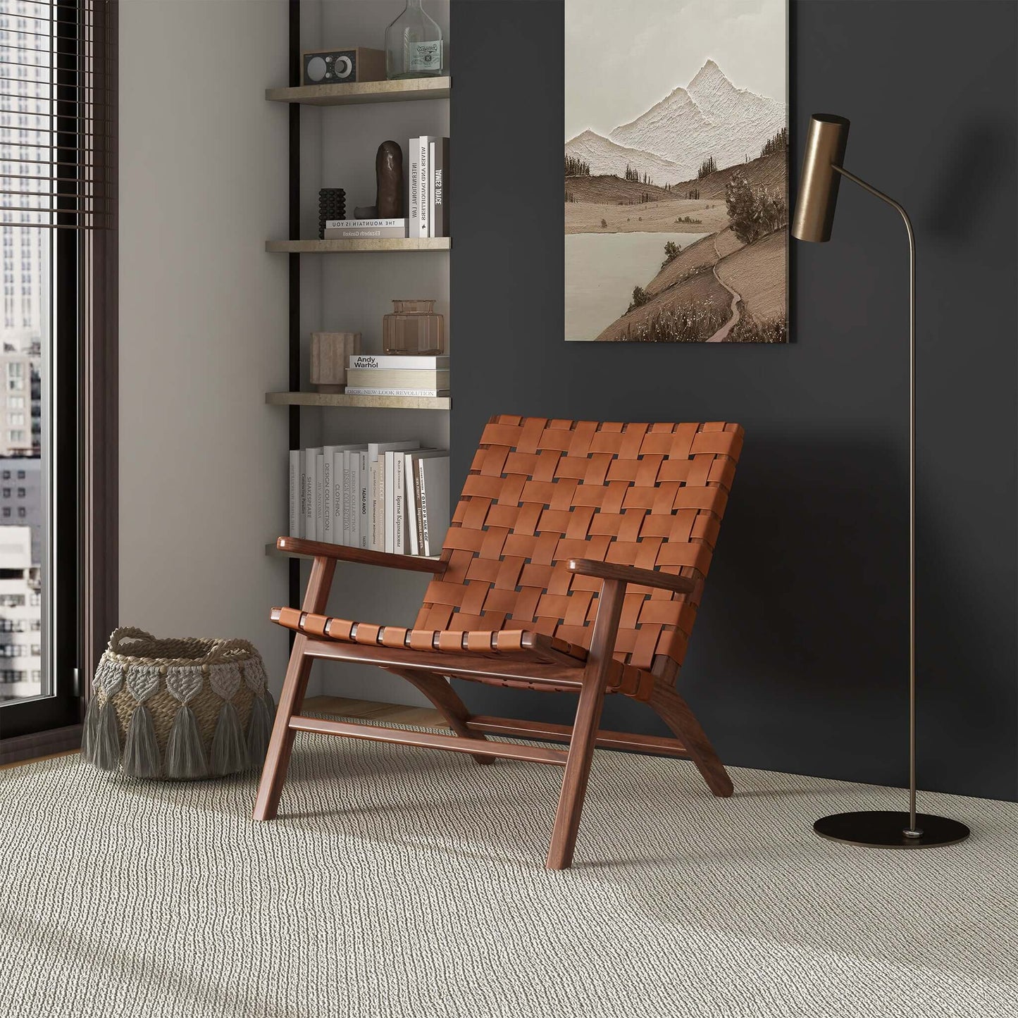 Sillón de cuero Kangley