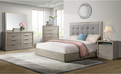 Arcadia Bed in Grey
