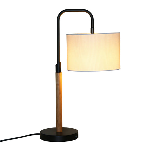 Arcus Paniz Simple Table Lamp with Cylinder Shade
