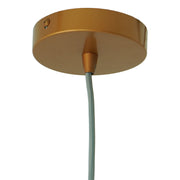 Lámpara colgante Dover - Bronce y transparente